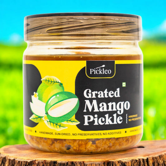 Grated mango pickle